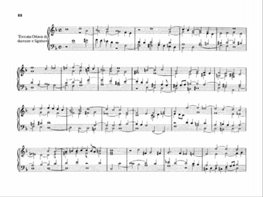 Frescobaldi: First Book of Toccatas and Partitas for Organ or Cembalo (Volume II)