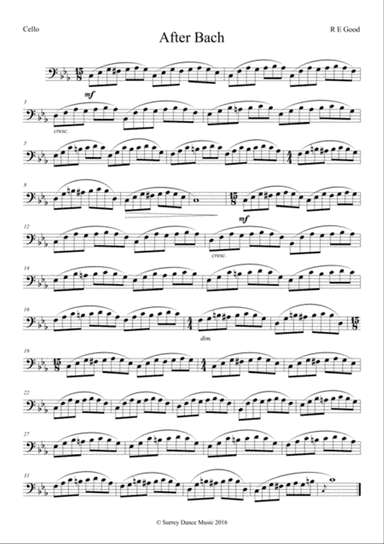 After Bach (lone cello)