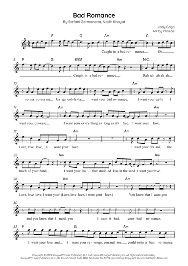 Bad Romance