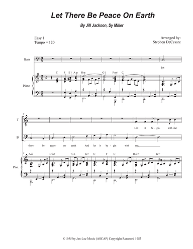 Let There Be Peace On Earth