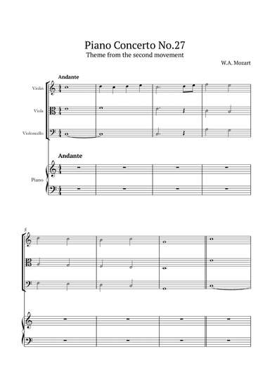 Piano Concerto No.27