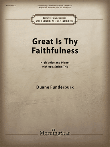 Great Is Thy Faithfulness (Piano/Vocal Score)