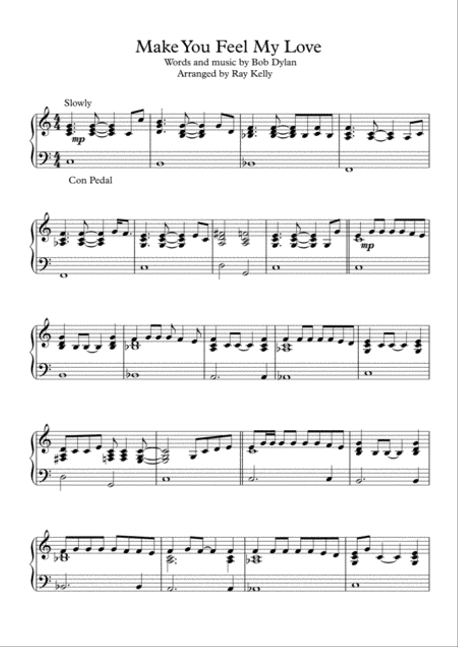 Make You Feel My Love