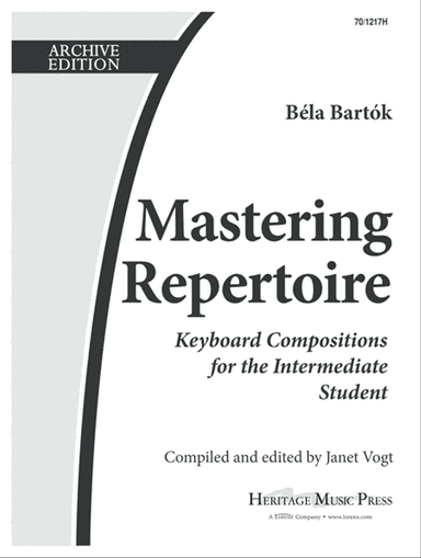 Mastering Repertoire: Bartok