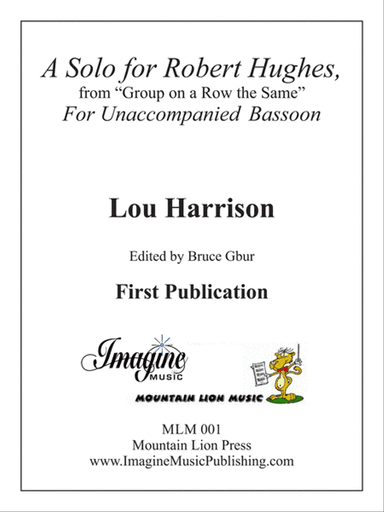 A Solo for Robert Hughes