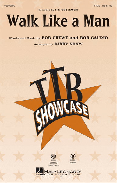 Walk Like a Man - ShowTrax CD