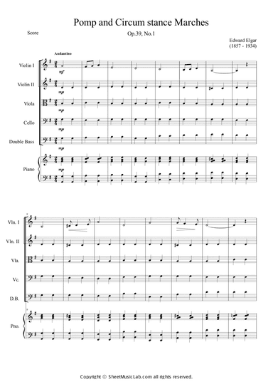 Pomp and Circumstance Marches Op.39