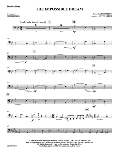 The Impossible Dream: Bass