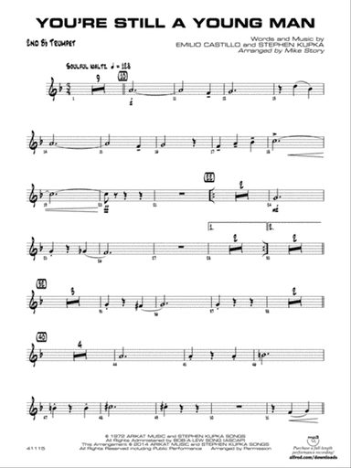 You're Still a Young Man: 2nd B-flat Trumpet