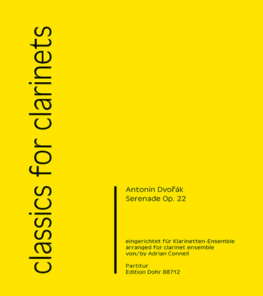 Serenade op. 22 (für Klarinetten-Ensemble)