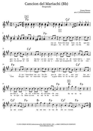Cancion Del Mariachi