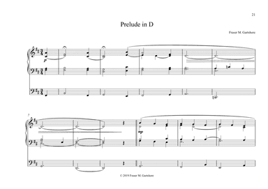 Prelude in D