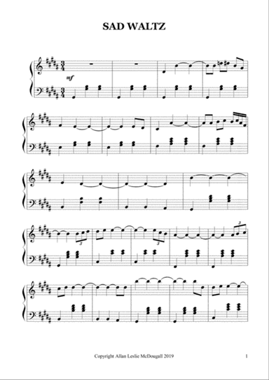 Sad Waltz