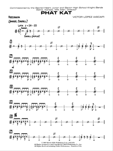 Phat Kat: 1st Percussion