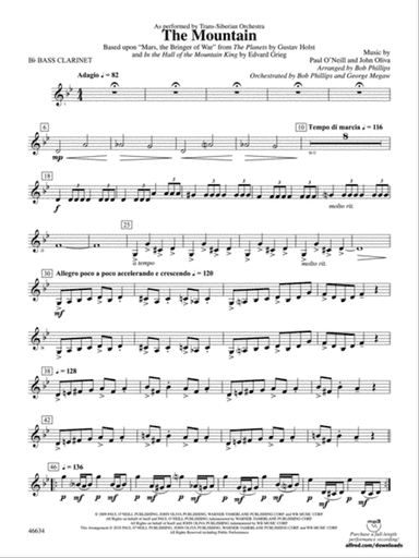 The Mountain: B-flat Bass Clarinet