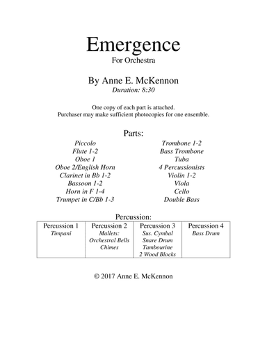 Emergence (Parts)