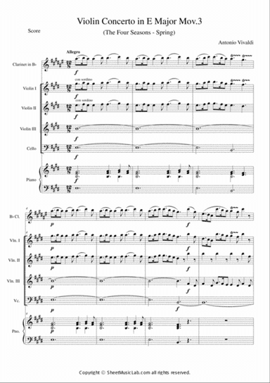 The Four Seasons - Spring 3rd Movement