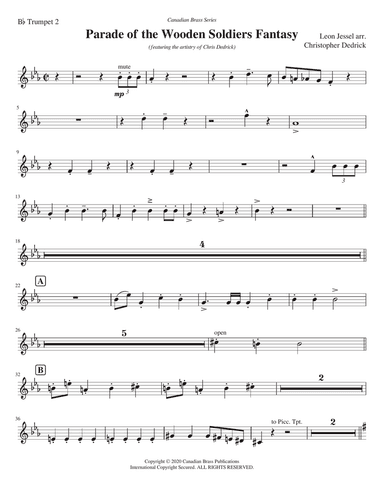 Parade of the Wooden Soldiers Fantasy - Bb Trumpet 2
