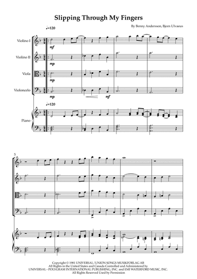 Slipping Through My Fingers