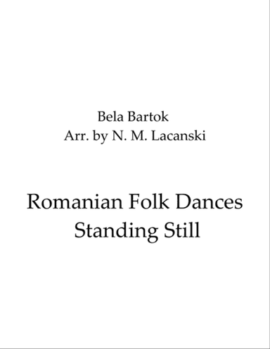 Romanian Folk Dances Standing Still easy