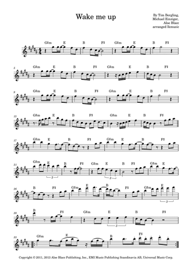 Wake Me Up