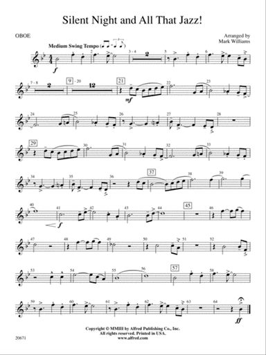 Silent Night & All That Jazz!: Oboe
