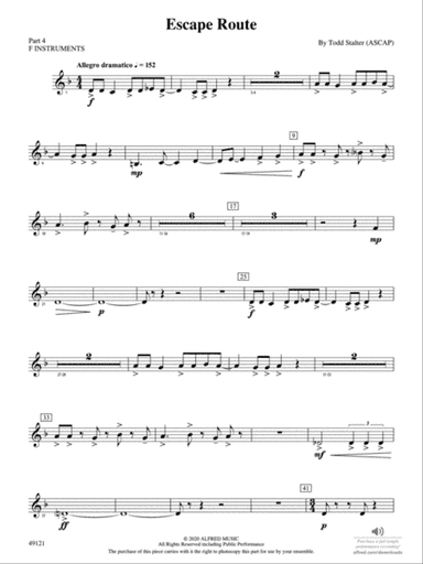Escape Route: Part 4 - F Instruments