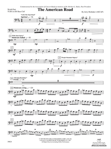 The American Road: (wp) B-flat Tuba B.C.