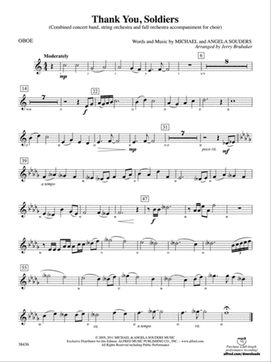 Thank You, Soldiers: Oboe
