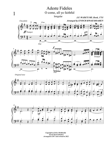 Adeste fidelis ( Hymn tune )