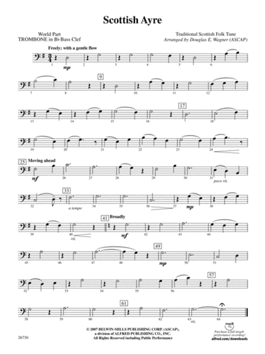 Scottish Ayre: (wp) 1st B-flat Trombone B.C.