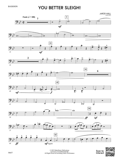 You Better Sleigh!: Bassoon