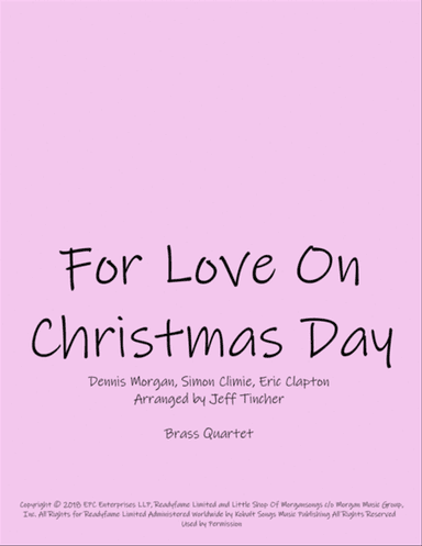 For Love On Christmas Day