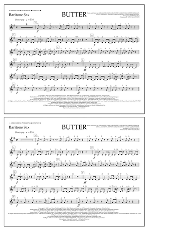 Butter (arr. Tom Wallace) - Baritone Sax