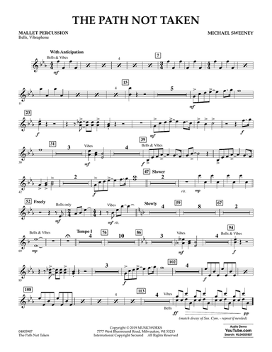 The Path Not Taken - Mallet Percussion