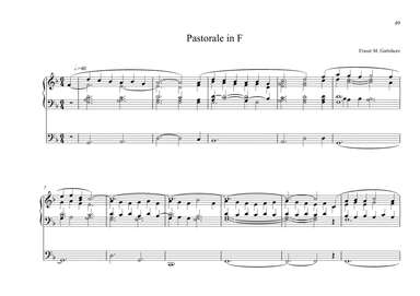 Pastorale in F