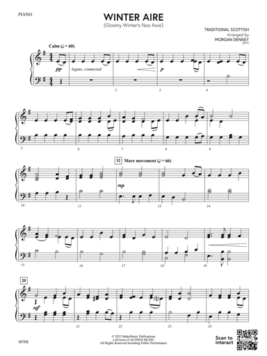Winter Aire: Piano Accompaniment