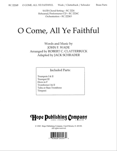 O Come All Ye Faithful