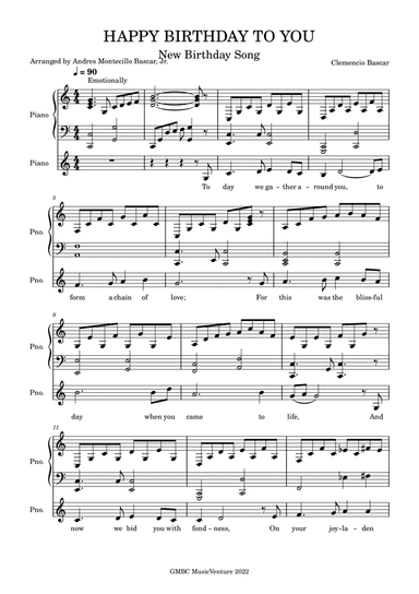 Happy Birthday to You (Original)