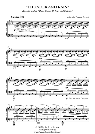 Thunder and Rain (Dramatic Piano Solo)