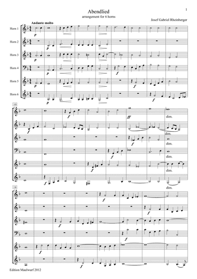 Abendlied