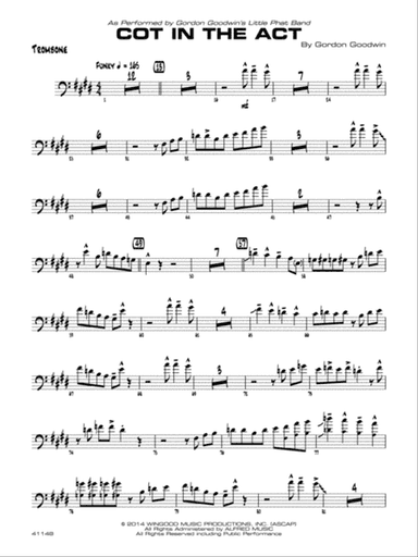 Cot in the Act: 1st Trombone