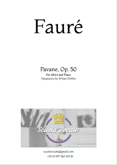 Pavane, Op. 50 - Choir SSAA