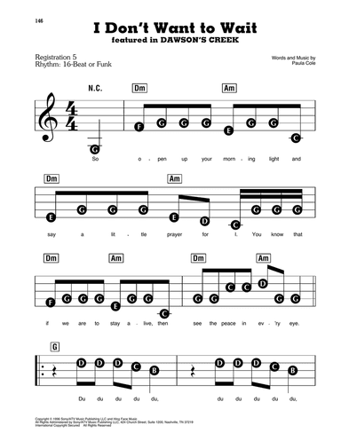 I Don't Want To Wait