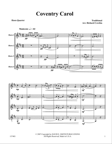 Coventry Carol