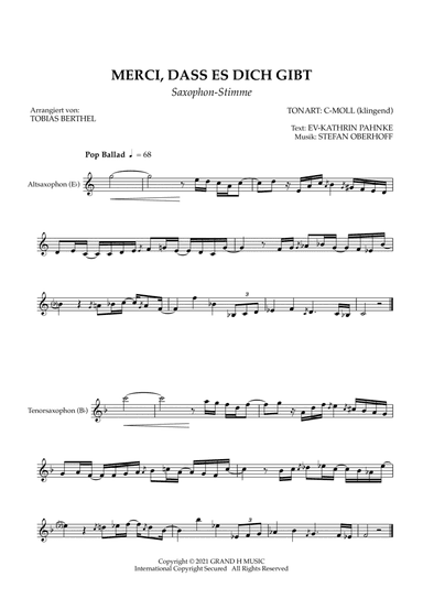 Merci, Dass Es Dich Gibt