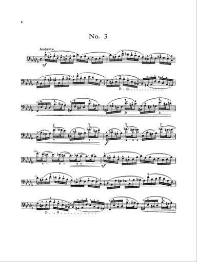 Popper: High School of Cello Playing, Op. 73 (40 Etudes)