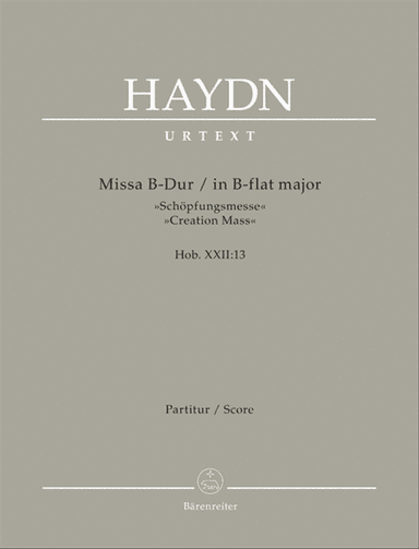 Missa in B-flat major Hob. XXII:13 "Creation Mass"