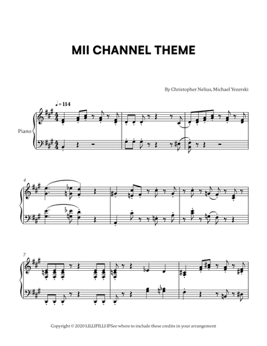 Mii Channel Theme