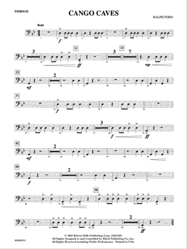 Cango Caves: Timpani